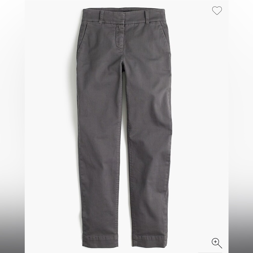 J Crew Cameron Stretch Cropped Chinos
